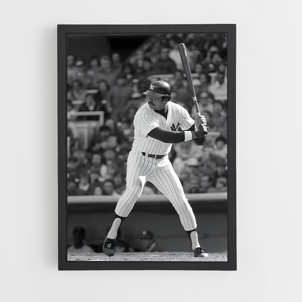 Poster Reggie de jackson – affiche Baseball (vue 2)